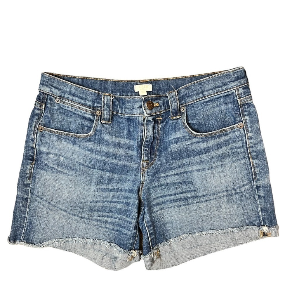 J.Crew Womens Cut Off Denim Shorts Size 28